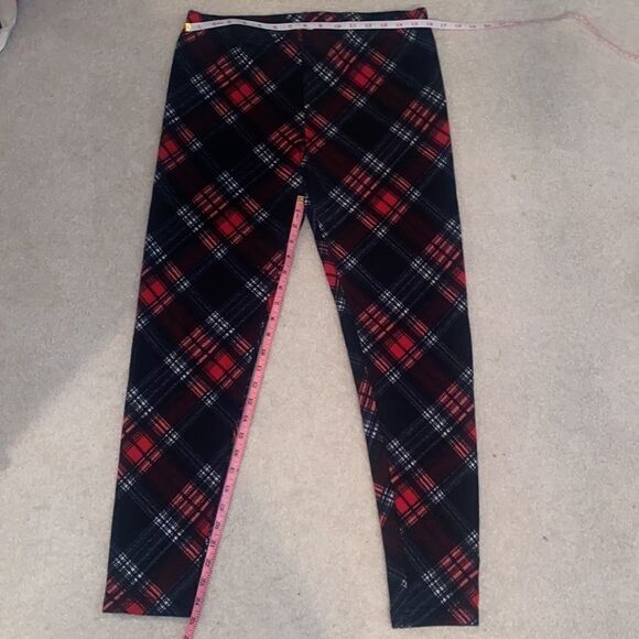 Faded Glory Plaid Fleece Pajama Bottoms! - Picture 4 of 6